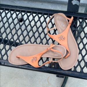 Lauren Ralph Lauren Women's Orange Sandals